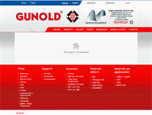 Tablet Screenshot of gunold.it