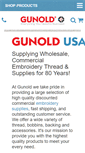 Mobile Screenshot of gunold.com